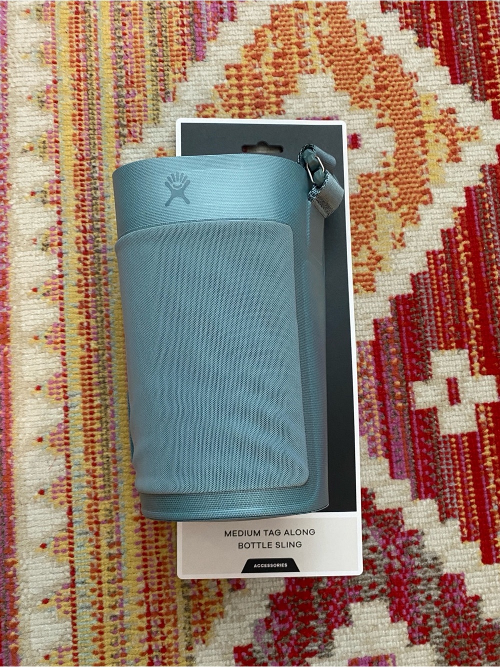 NEW Hydro Flask Medium Tag Along Water Bottle Sling - Dusty Teal